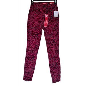 Guess Pink Leopard Print Pants